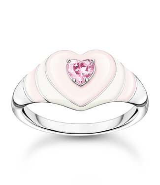 Thomas Sabo  TR2435-041-9-50 Ring Herz Silber Grösse 50