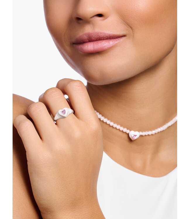 Thomas Sabo  TR2435-041-9-50 Ring Herz Silber Grösse 50