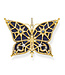 Thomas Sabo  PE925-963-7 Charm-Anhänger Schmetterling vergoldet