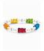 Thomas Sabo  A2153-052-7-L17 Armband Goldbär Perle Silber 17 cm