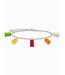 Thomas Sabo  A2152-017-7-L19V Armband Goldbär Silber 19 cm
