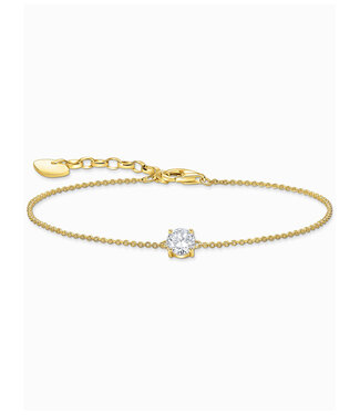 Thomas Sabo  A2156-414-14-L19V Armband Zirkonia vergoldet 19 cm