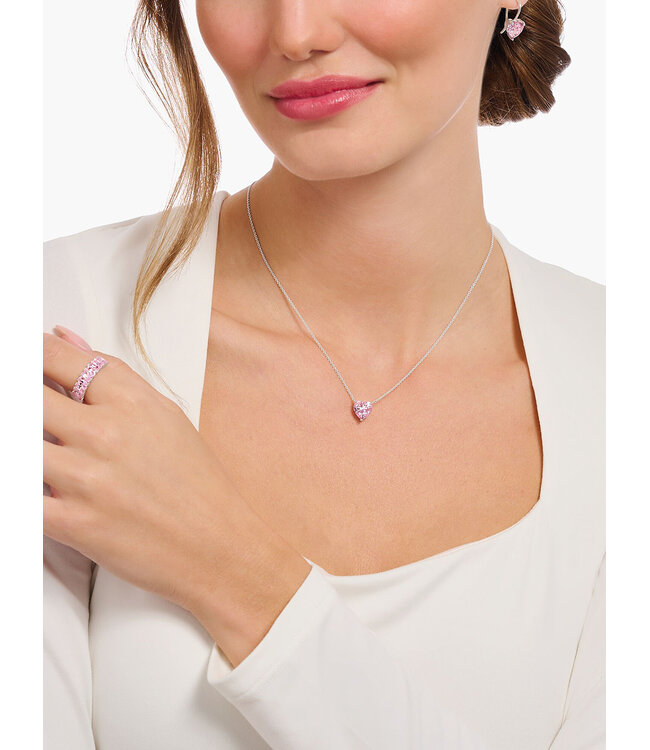 Thomas Sabo  KE2211-051-9-L45V Halskette mit Anhänger Herz Silber 40+5 cm