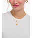 Thomas Sabo  KE2234-413-39-L45V Halskette mit Anhänger Herz vergoldet 38+7 cm