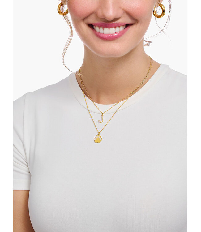 Thomas Sabo  KE2244-414-14-L45V Halskette vergoldet 38+7 cm