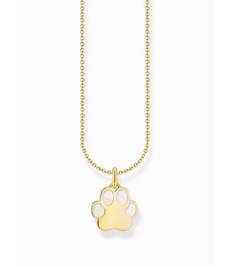 Thomas Sabo  KE2266-427-14-L45V Halskette mit Anhänger vergoldet 38+7 cm