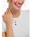 Thomas Sabo  KE2268-414-10-L45V Halskette mit Anhänger Herz vergoldet 38+7 cm