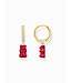 Thomas Sabo  CR726-414-10 Einzel-Creole Goldbär vergoldet