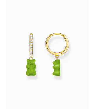 Thomas Sabo  CR726-414-6 Einzel-Creole Goldbär vergoldet