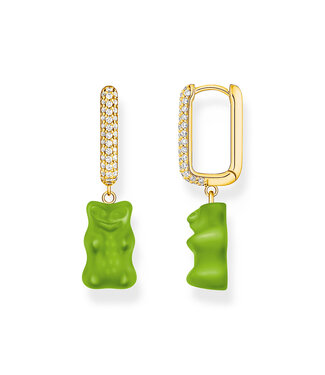 Thomas Sabo  CR727-414-6 Einzel-Creole Goldbär vergoldet