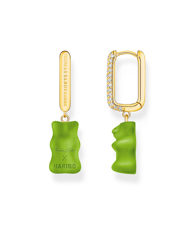 Thomas Sabo  CR727-414-6 Einzel-Creole Goldbär vergoldet