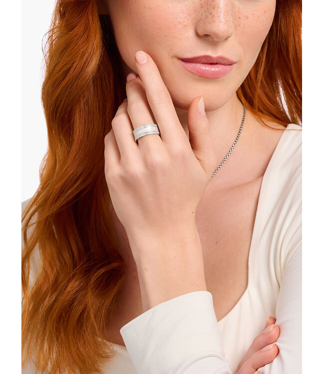 Thomas Sabo  TR2446-041-14-56 Ring Zirkonia Silber Grösse 56