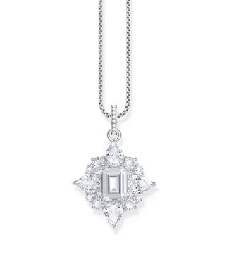 Thomas Sabo  PE963-051-14 Charm-Anhänger weisse Steine Silber