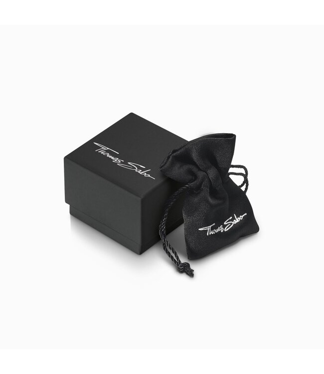 Thomas Sabo  PE963-051-14 Charm-Anhänger weisse Steine Silber
