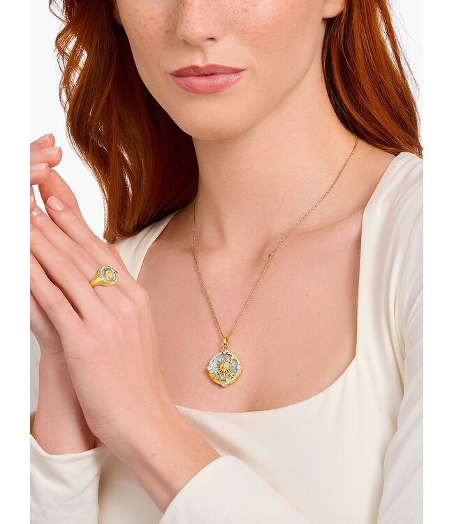Thomas Sabo  PE960-471-1 Charm-Anhänger vergoldet