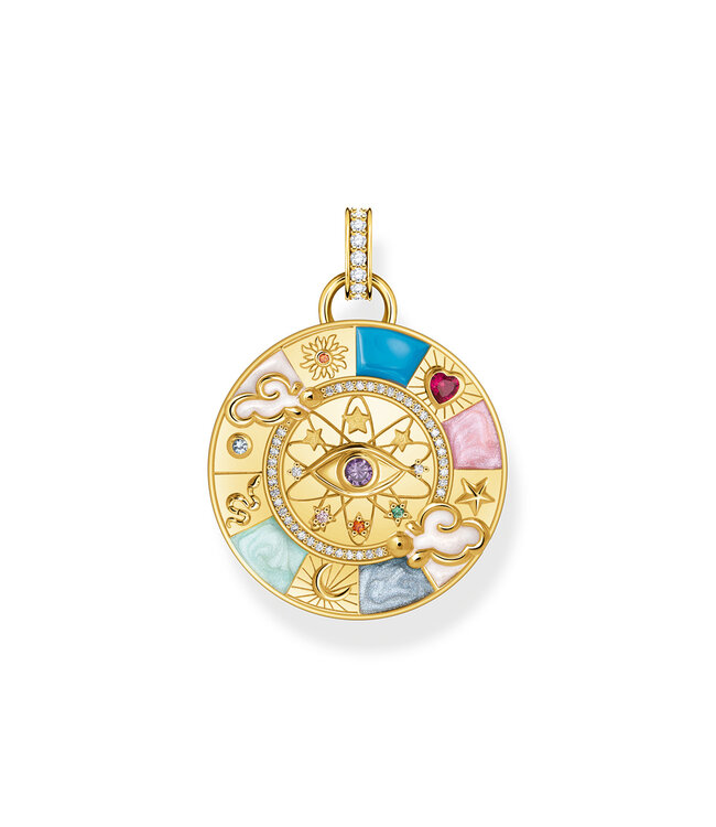Thomas Sabo  PE962-471-7 Charm-Anhänger vergoldet