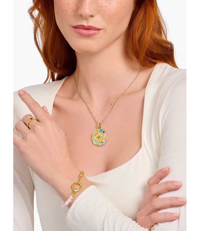 Thomas Sabo  PE962-471-7 Charm-Anhänger vergoldet