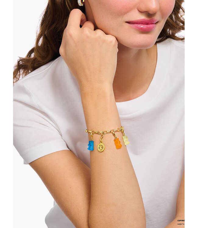 Thomas Sabo  2186-413-8 Charm-Anhänger Goldbär vergoldet