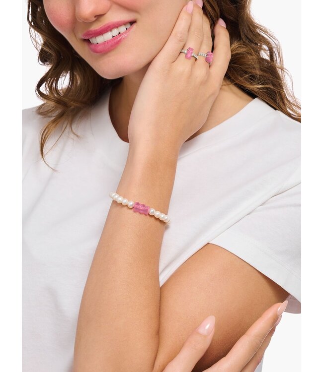 Thomas Sabo  A2154-082-9-L15 Armband Perle Silber 15 cm