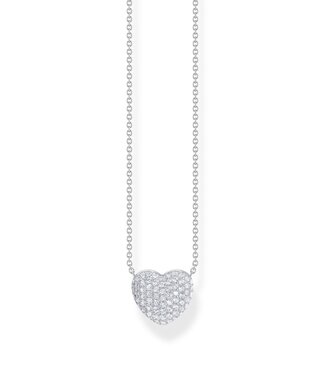 Thomas Sabo  KE2277-051-14-L45V Halskette Herz Zirkonia Silber 40+5 cm
