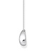 Thomas Sabo  KE2281-001-21-L50V Halskette mit Anhänger Tropfen Silber 45+5 cm