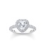 Thomas Sabo  TR2477-051-14-56 Ring Herz Zirkonia Silber Grösse 56