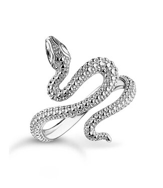 Thomas Sabo  TR2483-664-21-56 Ring Schlange Romance Silber Grösse 56
