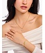 Thomas Sabo  KE2296-445-14-L45V Halskette mit Anhänger Kreuz Romance vergoldet 40+5 cm