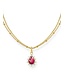 Thomas Sabo  KE2294-995-10-L45V Halskette mit Anhänger Romance vergoldet 40+5 cm