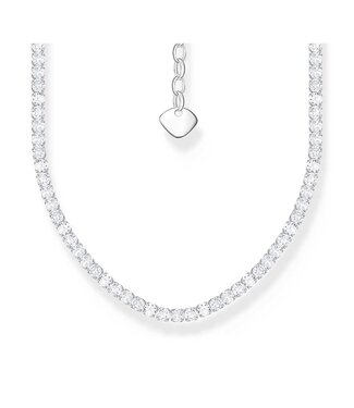 Thomas Sabo  KE2303-051-14-L42V Halskette weisse Steine Silber 38+5 cm