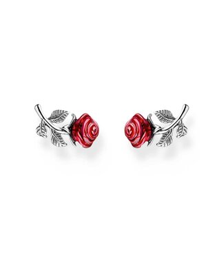 Thomas Sabo  H2314-664-10 Ohrstecker Rose Romance Silber