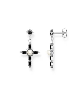 Thomas Sabo  H2312-167-11 Ohrringe Kreuz Romance Silber