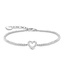 Thomas Sabo  A2177-051-14-L19V Tennisarmband Herz weisse Steine Tennis Silber 19 cm