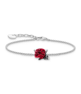 Thomas Sabo  A2175-664-10-L19V Armband Rose Romance Silber 19 cm