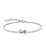 Thomas Sabo  A2172-643-14-L19V Armband weisse Steine Schleife Silber 19 cm