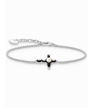 Thomas Sabo  A2173-167-11-L19V Armband Kreuz Romance Silber 19 cm