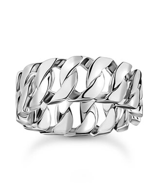 Thomas Sabo  TR2497-637-21-58 Ring Glieder breit Silber Grösse 58