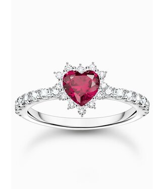 Thomas Sabo  TR2484-013-10-54 Ring Romance Silber Grösse 54