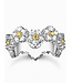 Thomas Sabo  TR2337-051-4-56 Ring Blume Steine Silber Grösse 56