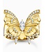 Thomas Sabo  TR2495-414-14-56 Ring Schmetterling Cocktail vergoldet Grösse 56