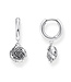 Thomas Sabo  CR757-637-21 Creolen Rose Midnight Rose Silber