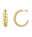 Thomas Sabo  CR758-413-39 Creolen organische Form vergoldet
