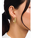 Thomas Sabo  CR758-413-39 Creolen organische Form vergoldet