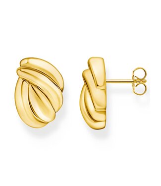 Thomas Sabo  H2327-413-39 Ohrstecker organische Form vergoldet