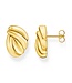 Thomas Sabo  H2327-413-39 Ohrstecker organische Form vergoldet