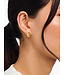 Thomas Sabo  H2327-413-39 Ohrstecker organische Form vergoldet