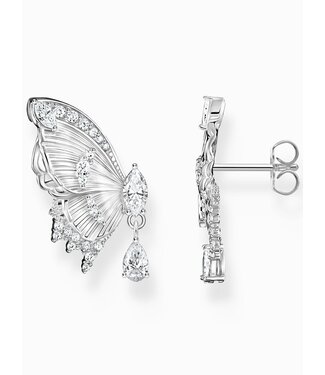 Thomas Sabo  H2328-051-14 Ohrstecker Schmetterling Steine Silber