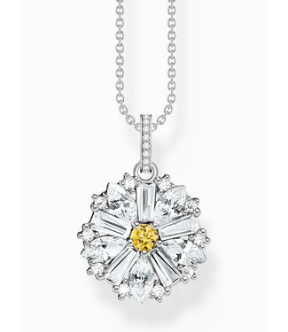 Thomas Sabo  KE2086-051-4-L45V Halskette Blume Silber 40+5 cm