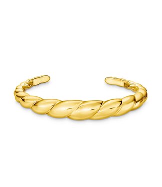 Thomas Sabo  AR119-413-39-L17 Armband organische Form vergoldet 17 cm