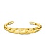 Thomas Sabo  AR119-413-39-L17 Armband organische Form vergoldet 17 cm